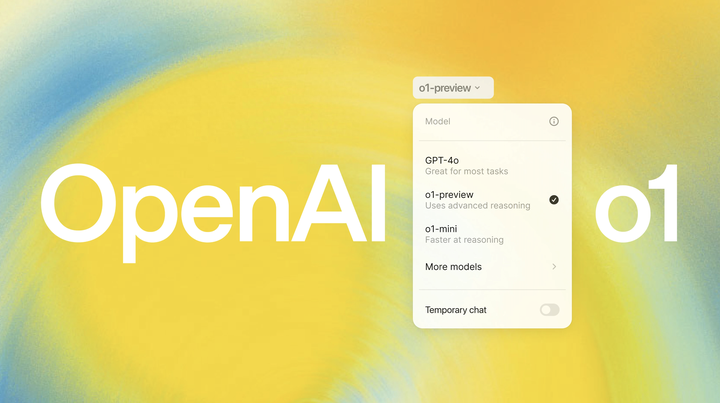 OpenAI 發表最新AI 模型「o1」，其推理能力更強